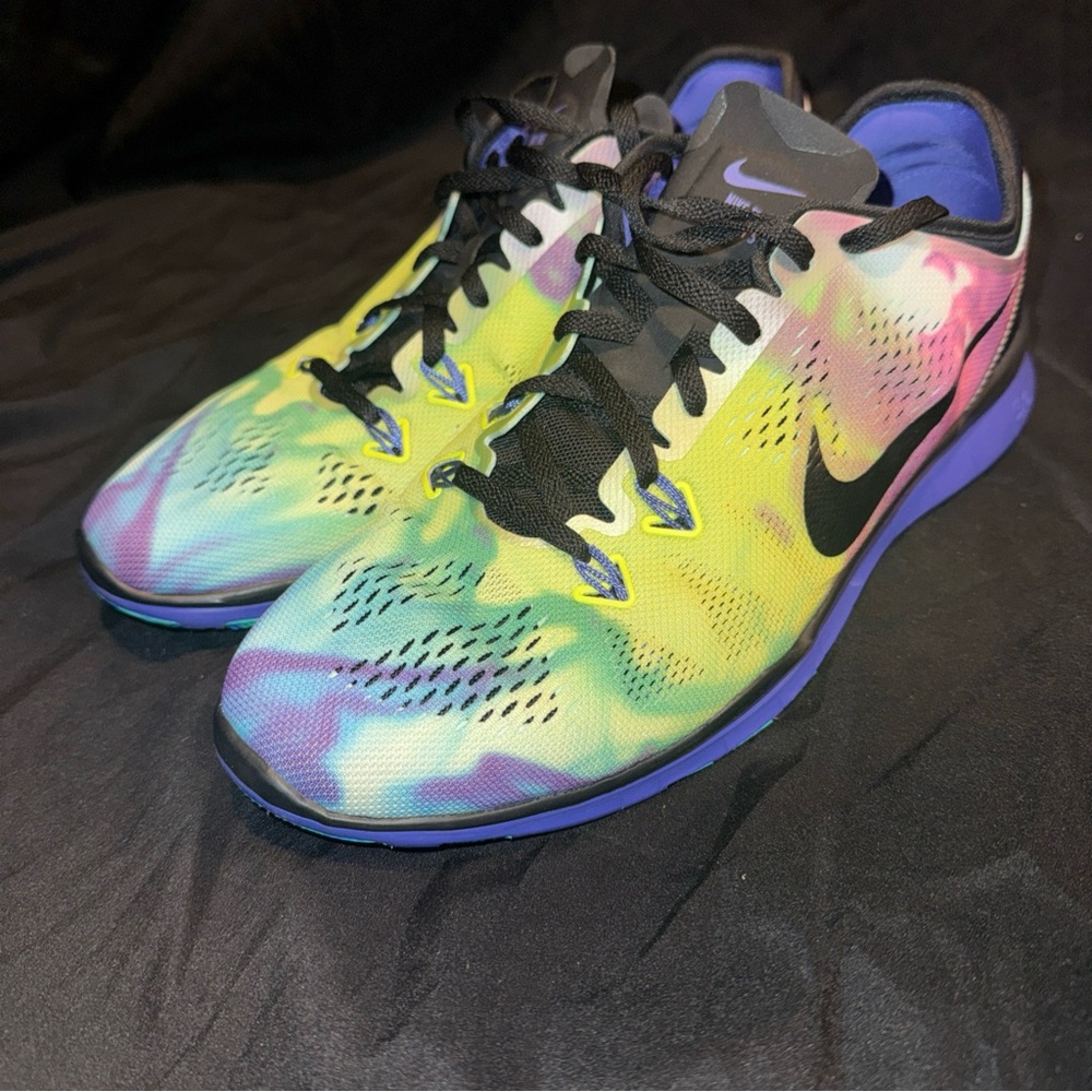 Nike Free Run Vibrant Multicolor Women’s Athletic Shoes 9.5 - Picture 4 of 15